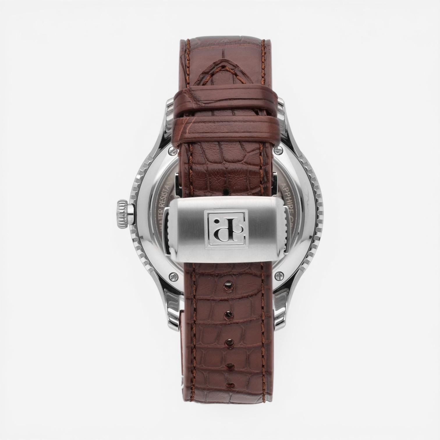 Perrelet First Class Double Rotor Stainless Steel Automatic Men's Watch A1090/2A