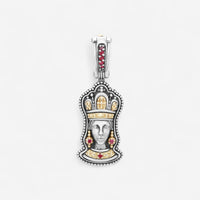 Konstantino Dome Sterling Silver & 18K Yellow Gold Corundum Pendant MEKJ739-538