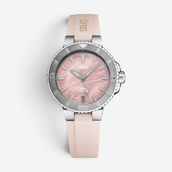 Oris Aquis Stainless Steel Automatic Ladies Watch 733-7770-4158-07-4-18-66FC