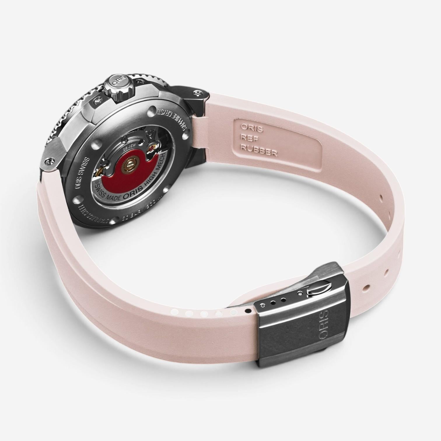 Oris Aquis Stainless Steel Automatic Ladies Watch 733-7770-4158-07-4-18-66FC