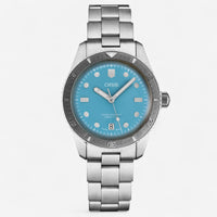 Oris Divers Sixty-Five Stainless Steel Automatic Ladies Watch 73377714055MB