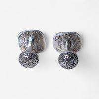Konstantino Sterling Silver Green Aventurine Cufflinks MAKJ91-131-448