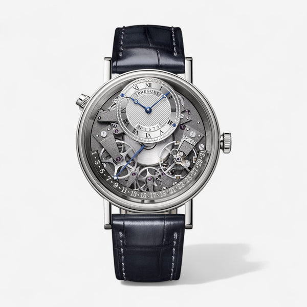 Breguet Tradition Quantième Rétrograde 18K White Gold Automatic Men's Watch 7597BBG19WU