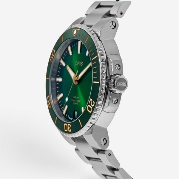 Oris Aquis Date Calibre 400 Stainless Steel Automatic Men's Watch 01-400-7769-41