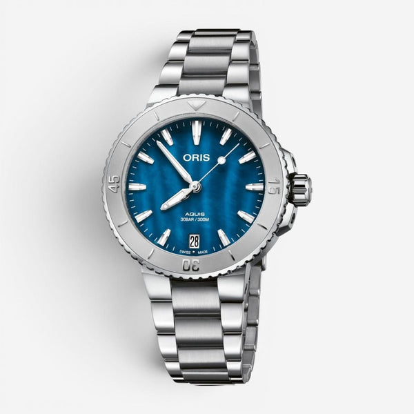 Oris Aquis Date Stainless Steel Automatic Unisex Watch 01-733-7770-4155