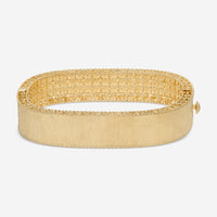 Roberto Coin Princess 18K Yellow Gold Diamond Bangle Bracelet 7771206AYBAX
