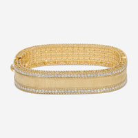 Roberto Coin Princess 18K Yellow Gold Diamond Bangle Bracelet 7771206AYBAX