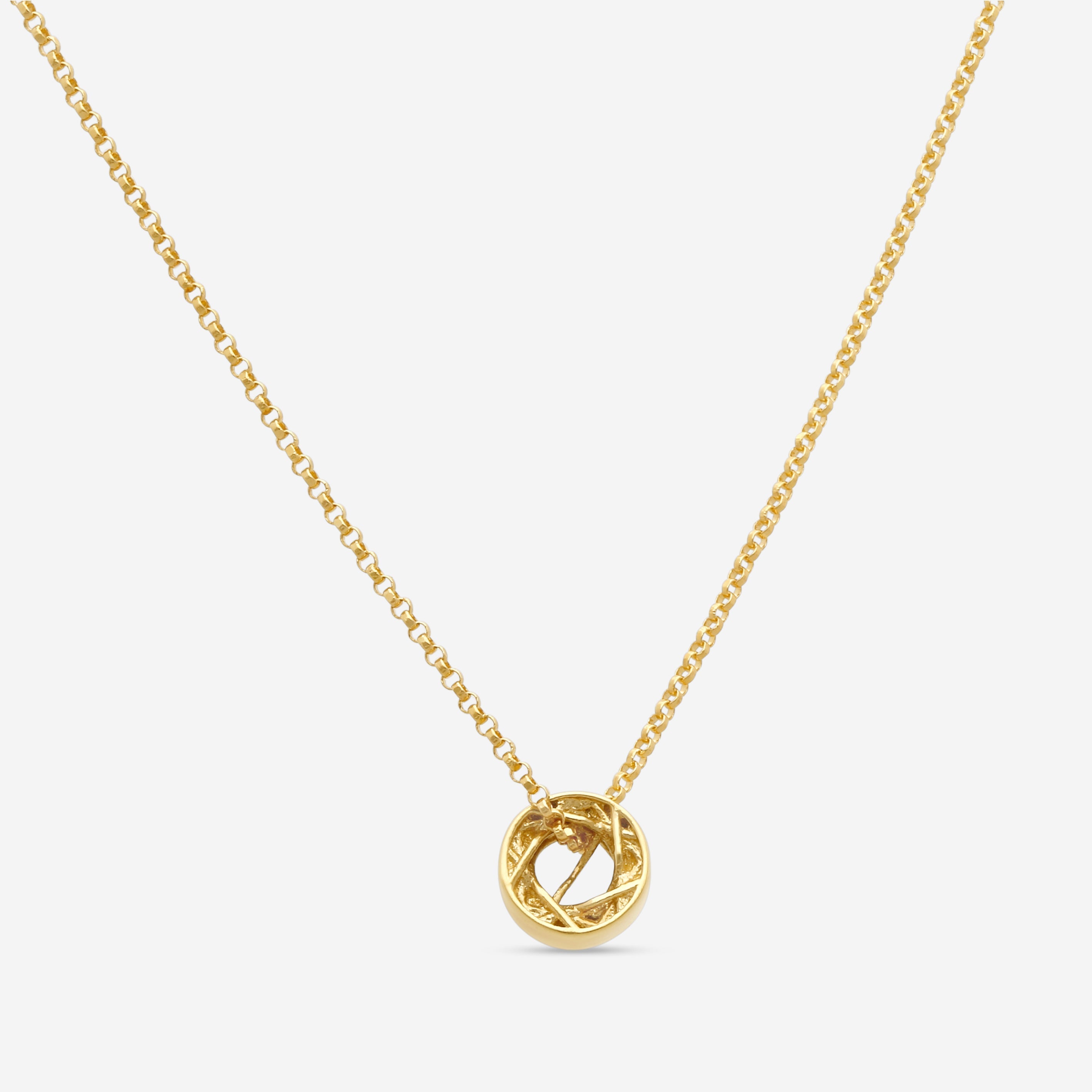 Roberto Coin Symphony Golden Gate 18K Yellow Gold Pendant Necklace 7771362AYCH0 - THE SOLIST