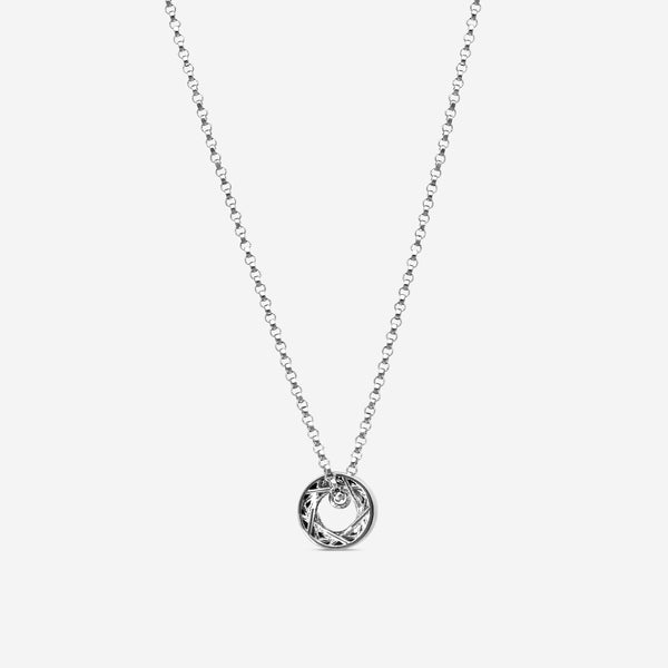 Roberto Coin Symphony Golden Gate 18K White Gold Pendant Necklace 7771362AWCH0