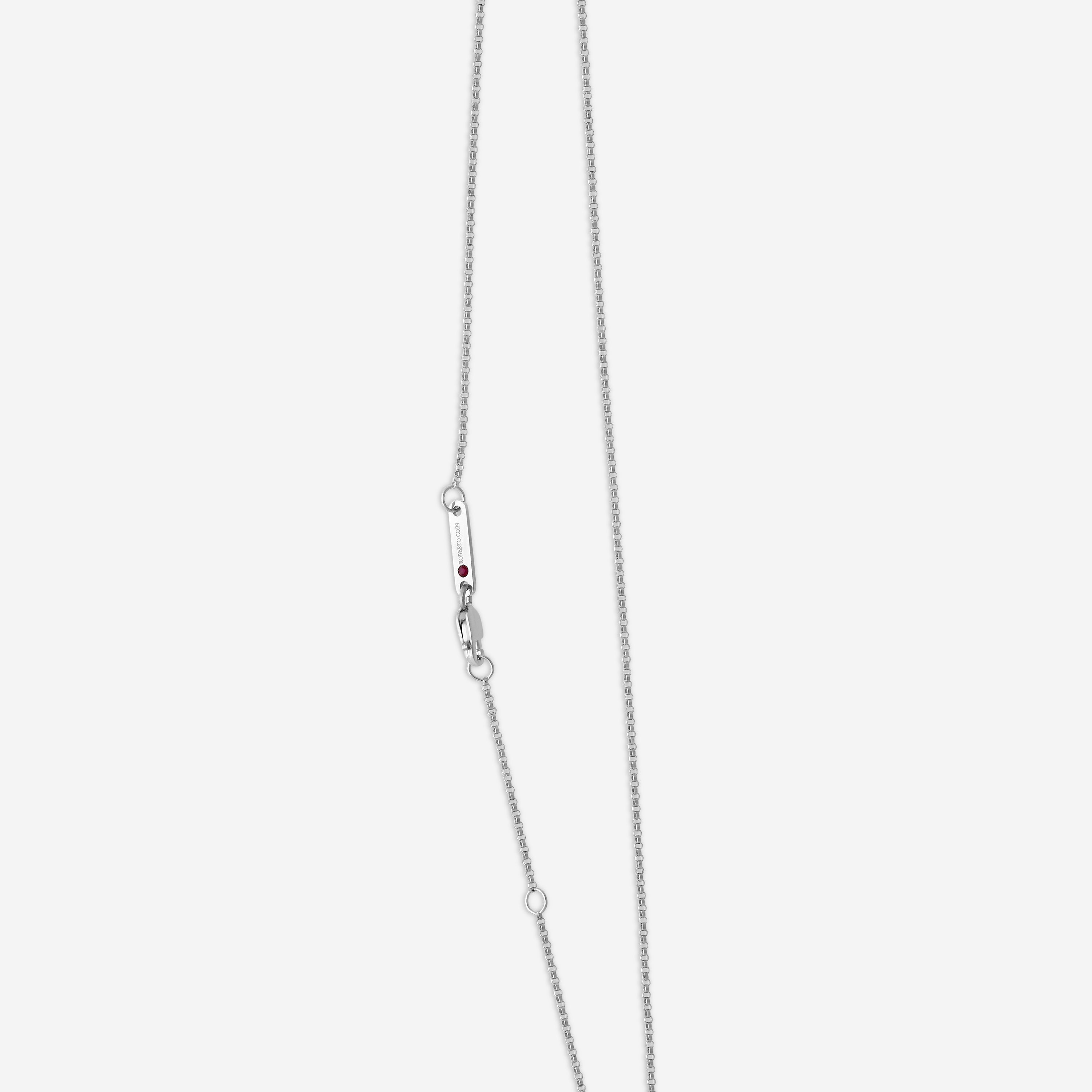 Roberto Coin Symphony Golden Gate 18K White Gold Pendant Necklace 7771362AWCH0