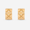 Roberto Coin Venetian 18K Yellow Diamond Princess Satin J Hoop Earrings 7771629AYERX