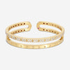Roberto Coin Pois Moi 18K Yellow Gold Diamond Bangle Bracelet 7771692AYBAX - THE SOLIST
