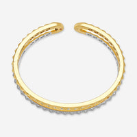 Roberto Coin Obelisco 18K Yellow & White Gold Diamond Double Bangle Bracelet 7771780AJBAX - THE SOLIST