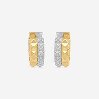 Roberto Coin Obelisco 18K Yellow & White Gold Diamond Earrings 7771787AJERX - THE SOLIST