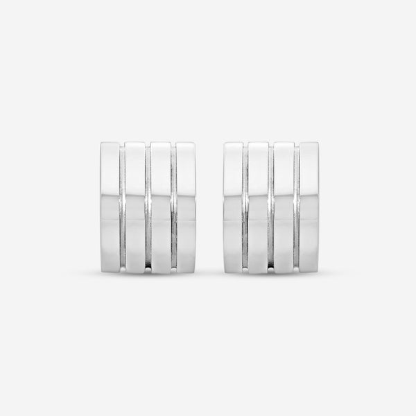 Roberto Coin Portofino 18K White Gold 4-Row Hoop Earrings 7771883AWER0