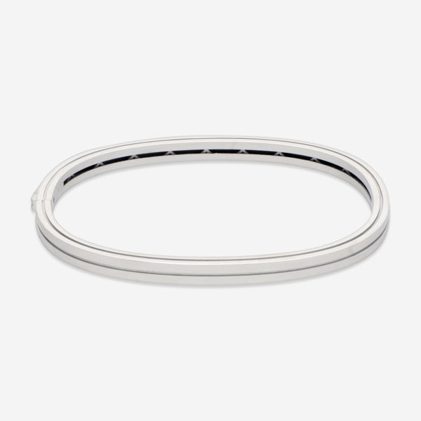 Roberto Coin Portofino 18K White Gold Bangle Bracelet 7771950AWBAL