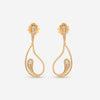 Roberto Coin Byzantine 18K Yellow Gold and 18K White Gold, Diamond Drop Earrings 7772813AJERX - THE SOLIST