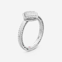 Roberto Coin Palazzo 18K White Gold Diamond Statement Ring Sz. 6.5 7772886AW65X - THE SOLIST