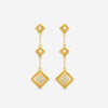 Roberto Coin 18K Yellow Gold Diamond Drop Earrings 7772919AYERX