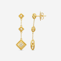Roberto Coin 18K Yellow Gold Diamond Drop Earrings 7772919AYERX