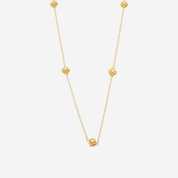 Roberto Coin Palazzo Ducale 18K Yellow Gold Diamond 5-Station Necklace 7772922AYCHX - THE SOLIST