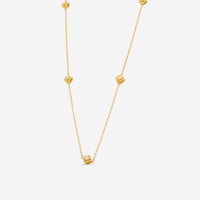 Roberto Coin Palazzo Ducale 18K Yellow Gold Diamond 5-Station Necklace 7772922AYCHX - THE SOLIST