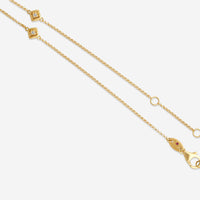 Roberto Coin Palazzo Ducale 18K Yellow Gold Diamond 5-Station Necklace 7772922AYCHX - THE SOLIST