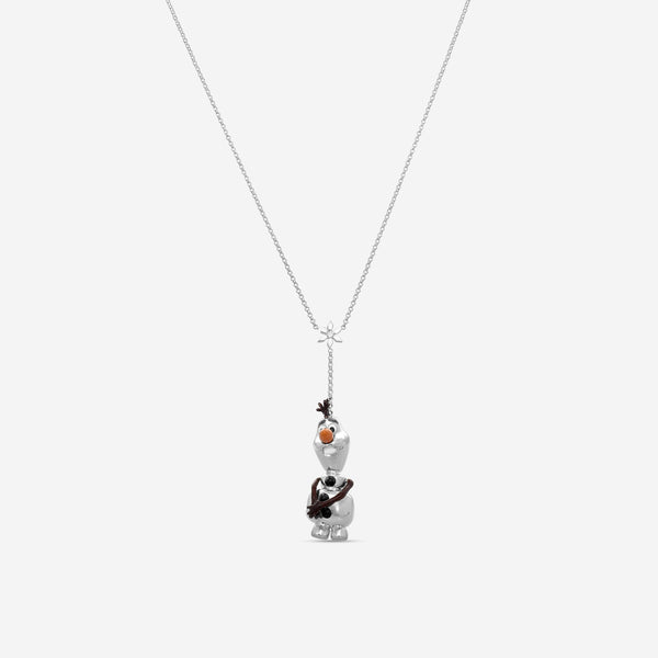 Roberto Coin Olaf Frozen 18K White Gold Diamond Pendant Necklace 7772953AWCHX