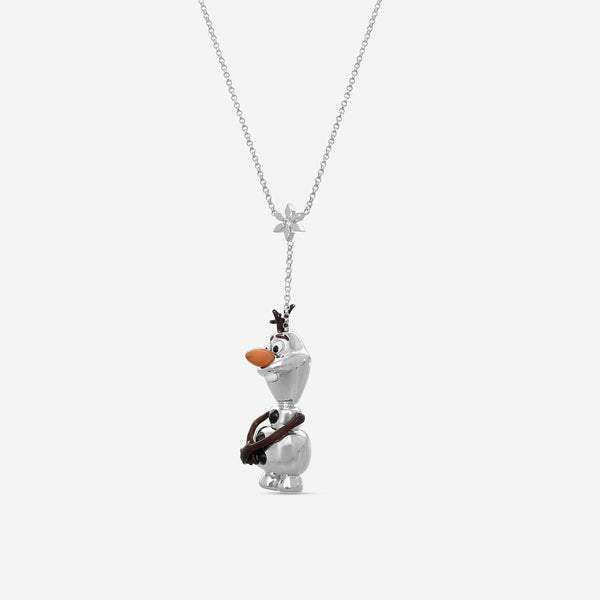 Roberto Coin Olaf Frozen 18K White Gold Diamond Pendant Necklace 7772953AWCHX