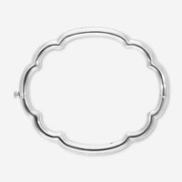 Roberto Coin Cialoma 18K White Gold Diamond Bangle Bracelet 7773574AWBAX