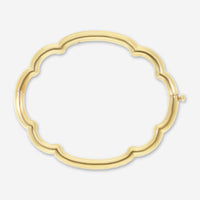 Roberto Coin Cialoma 18K Yellow Gold Diamond Cloud Bangle Bracelet 7773574AYBAX - THE SOLIST