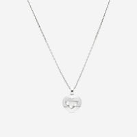 Chopard Happy Diamonds 18K White Gold Heart Diamond Pendant Necklace 799203-1001