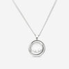 Chopard Happy Emotions 18K White Gold Diamond Pendant Necklace 799217-1001