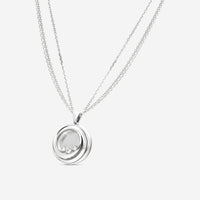 Chopard Happy Emotions 18K White Gold Diamond Pendant Necklace 799217-1001