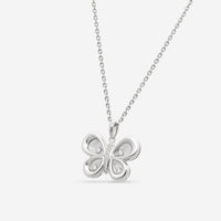 Chopard Happy Butterfly 18K White Gold Diamond Pendant 799511-1201