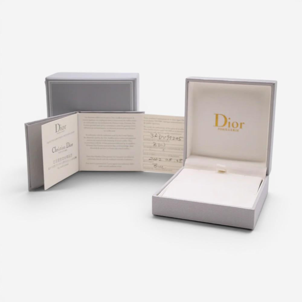 Christian Dior Rose des Vents 18K Rose Gold Onyx & Diamond Necklace JRDV95205_00