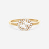 Gucci 18K Yellow Gold & Diamond Ring YBC7294120020 MSRP $1,800 - THE SOLIST