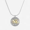 Konstantino Zodiac Taurus Sterling Silver & 18K Yellow Gold Carved Pendant MEKJ634-130 - THE SOLIST