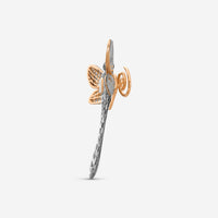 Lugano 18K Rose Gold Diamond Dragonfly Brooch 8009662 - THE SOLIST