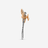 Lugano 18K Rose Gold Diamond Dragonfly Brooch 8009715 - THE SOLIST