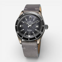 Edox Skydiver Aged Steel Limited Edition Automatic Men's Watch 80126-3VIN-GDN - THE SOLIST