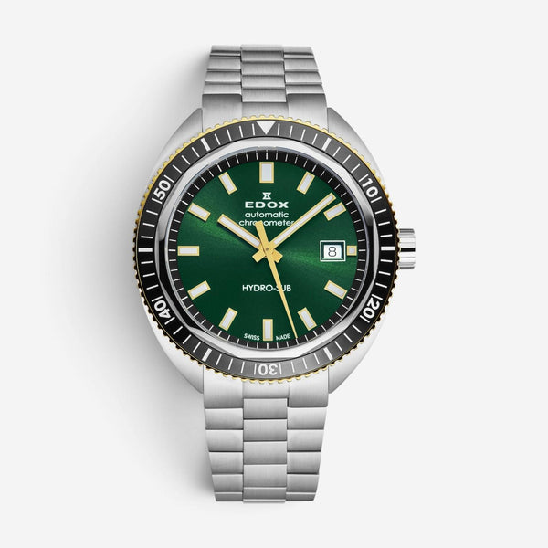 Edox Hydrosub Stainless Steel Automatic Men's Watch 80128-357JNM-VID