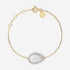 Morganne Bello Alma 18K Yellow Gold Mother of Pearl & Diamond Bracelet 8032YP111