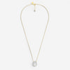 Morganne Bello Alma 18K Yellow Gold Mother of Pearl & Diamond Pendant Necklace 8