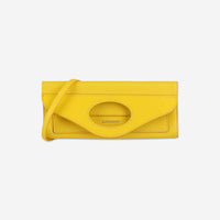 Burberry Yellow Leather Women's Crossbody Bag 8038027