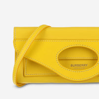 Burberry Yellow Leather Women's Crossbody Bag 8038027
