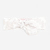 Valentino Garavani Logo-Embroidered Ecru & White Silk Hair Band 8056133725923