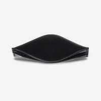 Ferragamo Black Leather Logo-Embossed Cardholder 8056283186766