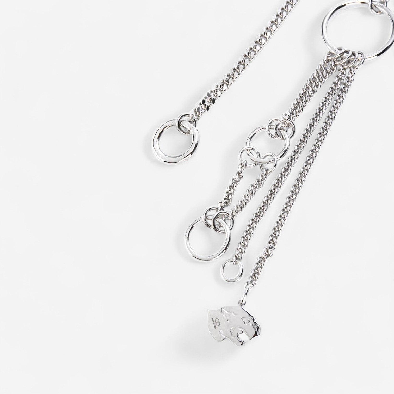 Valentino Garavani Brass Statement-Charms Keychain 8056687610522