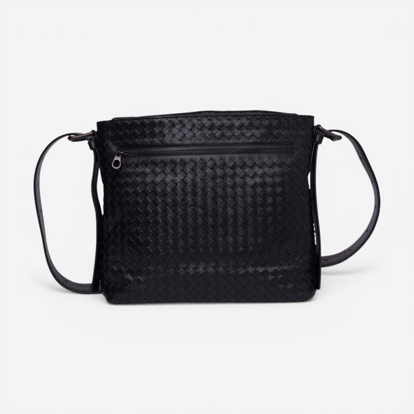 Bottega Veneta Black Leather Crossbody Bag 406275VQ1311000
